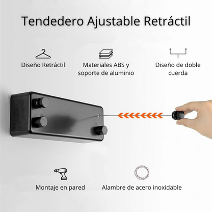 Tendedero Retráctil Invisible™